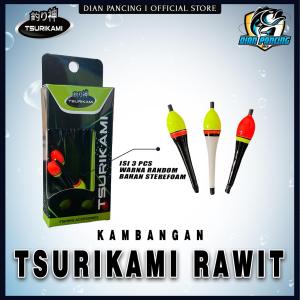 KAMBANGAN TSURIKAMI RAWIT PELAMPUNG MICRO FISHING FLOATER  ISI 3 BIJI