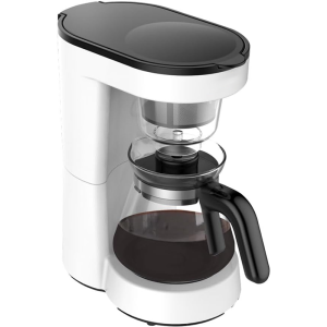 LAHOME 3-in-1 Drip Coffee Maker Pour Over Coffee Set Tea Brewer Glass Jug With Pour Over Reusable Stainless Steel Filter 0.75L Water Tank Anti-Drip Design 滴漏美式咖啡机 手冲咖啡 茶饮