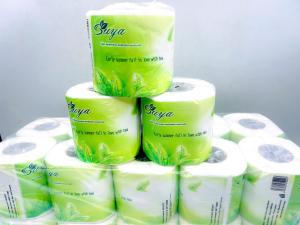 Buy 1Take1 -10 Rolls Suya Organic Green Tea Facial Tissue100% Original 4ply Toilet Wood Wipes Soft