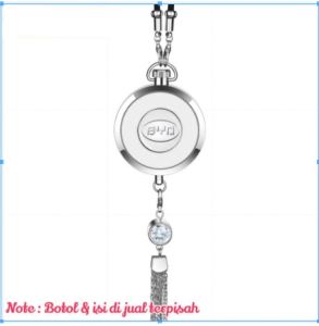 MC11- Gantungan  Spion Mobil Botol Parfum Logo /Botol Parfum Spion Mobil ( Hanya Botol Saja)