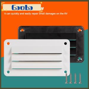 gaoba RV Air Vent Louver Professional Bathroom Office Ventilation Outlet Grille Louver For Boat Yacht Accessories Exhaust Fan