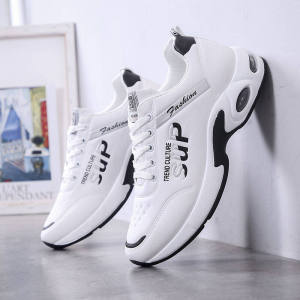 Naimo2 Leather Sports Shoes Mens 2020 Autumn and Winter New Korean Fashion Mens Running Shoes Casual Shoes
