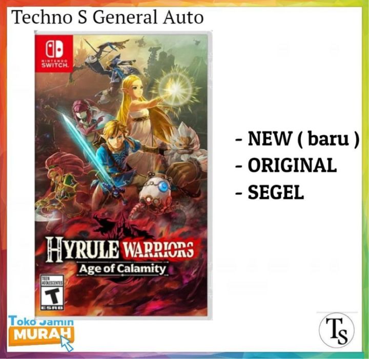 Nintendo Switch Hyrule Warriors Age Of Calamity - Switch Warrior Age ...