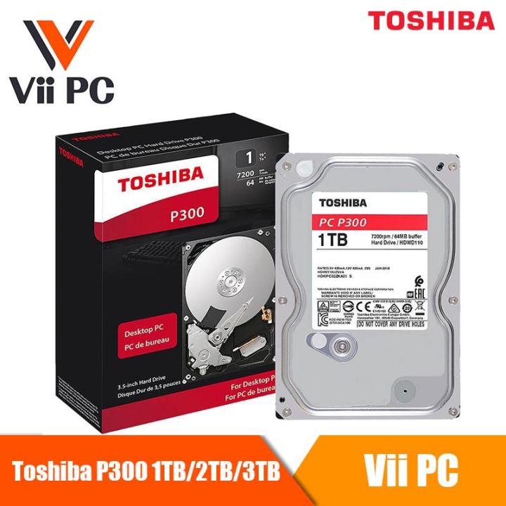 Toshiba P300 1TB/2TB/3TB Desktop PC Internal Hard Drive 7200 RPM