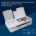 [Fast Shipping] Mobile Phone Repair Parts Storage Box IC Chips Component Screws Container Organizer Box. 