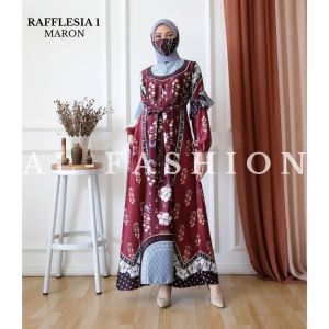 PUTRI AISYAH GAMIS -  GAMIS RAFFLESIA - DRESS MUSLIMAH - SERAGAMAN