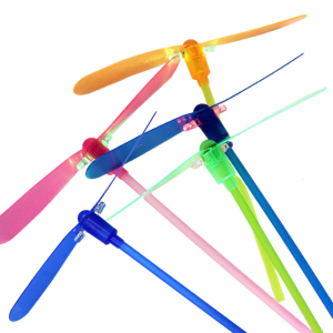 Plastic Dragonfly Toys Aero Props Plastic Propeller Aerodragonfly Toy Glowing Dragonfly Toys Copter Led for Sky Glider