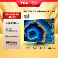[ DUY NHẤT 12.05 SUPER BRAND DAY TCL - VOUCHER 15% - MUA TV TẶNG KHUNG TREO TV ] TCL 55C755 QD-Mini LED 4K TV - Tivi 55inch - TV Cao Cấp - Hàng chính hãng - Bảo hành 2 năm. 