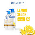 Head & Shoulders Shampoo Lemon Fresh 400ml x2. 