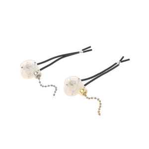 [ezrae Libun] Wall Light pull Rope Switch Universal Chain Ceiling Fan Lamp Replacement Parts