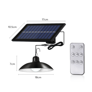 โคมไฟวินเทจ solar cell ไฟโซล่าติดเพดานโคมคู่ ไฟโซล่าเซลล์คู่ โคมไฟโซล่าเซลล์ ไฟโซล่าเซล 210w 410w 480w 800w เปิด-ปิดอัตโนมัติ 3 โหมด กันน้ำ lights4u