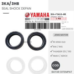 (3KA/3HB) SEAL SHOCK DEPAN YAMAHA RX KING RX KING OLD RXK RXS THUNDER 125/ 150 NMAX AEROX/ 3KA