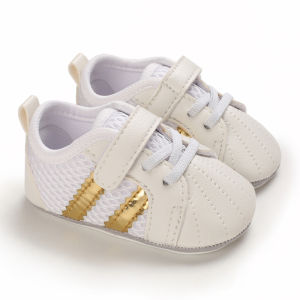 0-18 Months Newborn Baptism Shoes Baby Shoes Boys And Girls Rubber-soled Soft-soled White Sneaker Baptism Shoes