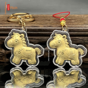 Cute Cartoon Fortune Keychain Adornments for Bags and Phones Lucky Money Charm Compact and Colorful Perfect Daily Accessory