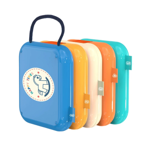 Giáo Dục Sớm Bảng lắp ghép đồ chơi cho trẻ sơ sinh an toàn nhựa xây dựng với móc áo có thể tháo rời cho xe đẩy giường màu phân loại động cơ phát triển