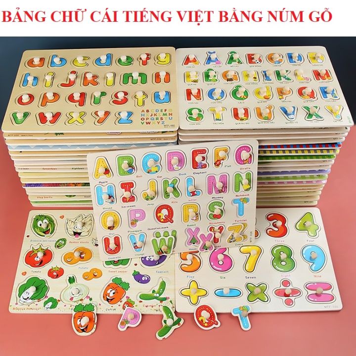 Bảng chữ cái Tiếng Việt in hoa và in thường với nhiều màu sắc giá tốt giúp Bé học và tiêp thu chữ cái sớm