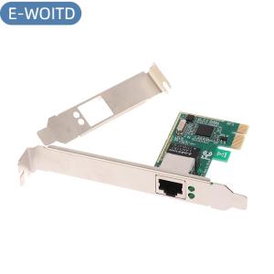E-WOITD 1 Bộ RJ-45 card mạng Gigabit Ethernet PCI Express PCI-E 10 100 1000Mbps Bộ chuyển đổi Lan Bộ điều khiển Mạng