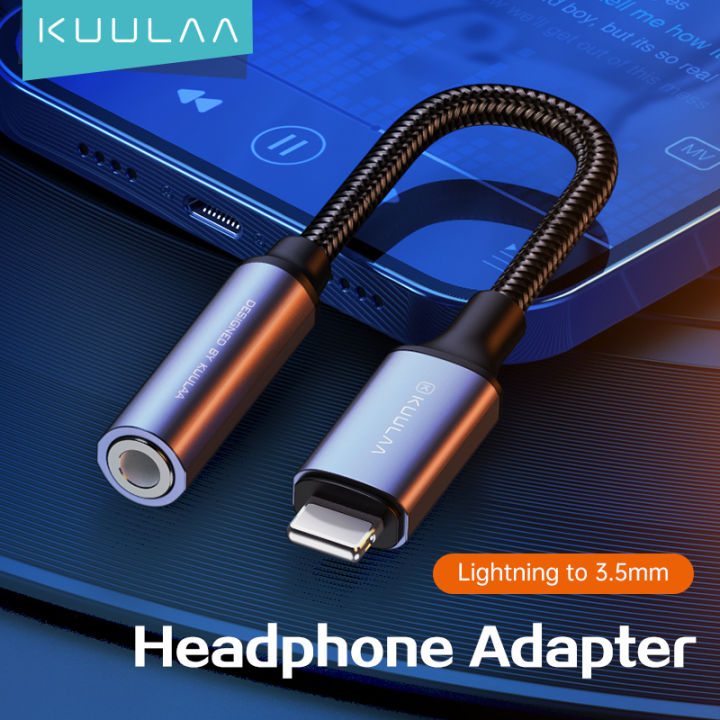 Iphone 11 Pro Aux Adapter KUULAA Lightning To Jack AUX Phone Cable