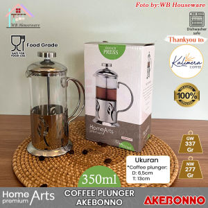 AKEBONO coffee plunger / French press tea / coffee /saringan kopi / tempat kopi 350ml/600ml