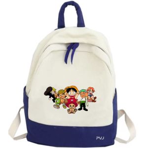 PVJ Tas One Piece Monkey Luffy Anime Ransel Anak Sekolah Backpack School