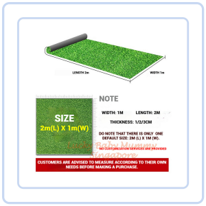 【COZYCASA】Artificial Grass Mat/Fake Grass Pet-Friendly/Indoor & Outdoor Use & Events