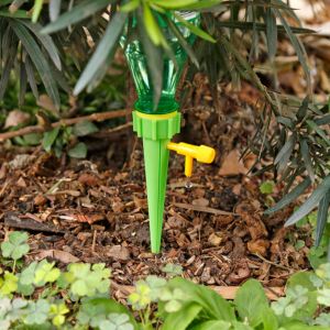 Ayla เครื่องรดน้ำต้นไม้อัตโนมัติ พร้อมกับวาล์วควบคุมหยดน้ำ หัวกรวยรดน้ำต้นไม้ ราคา 1 ชิ้น Self Watering Set