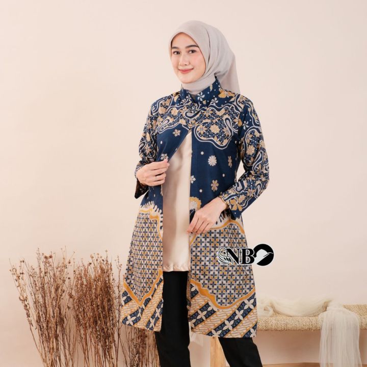 baju dress batik modern Batik Hijab Batik Long Dress Modern Beautiful Female Model Wearing Batik  Design "baju Kurung" With Hijab,
