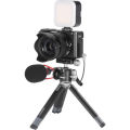 [CLEARANCE] Ulanzi MT-24 Two-Stage Camera Vlog Aluminum Universal Tripod with Ballhead for Vlog Vlogging, TikTok, Photography, Live Streaming, Zoom Meetings  | JG Superstore. 