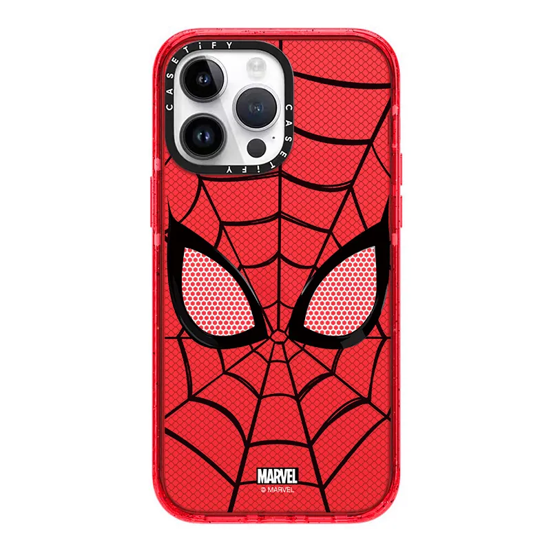 Cute Cartoon Marvel Spider Man Phone Case For iPhone 14 Pro Max 13