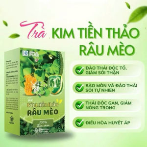 ✅ Trà Kim Tiền Thảo Râu Mèo Hộp 30 Gói [Chính Hãng Cao Cấp] ✅ Bổ thận lợi tiểu thanh lọc cơ thể hết nguy cơ sỏi thận