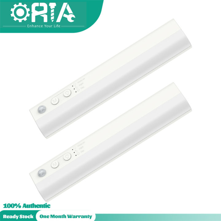 ORIA LED Motion Sensor Under Cabinet Lights Rechargeable Closet Light ...