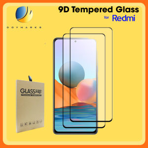 Xiaomi Redmi A5 A3X A3 A2+ Go K40 K30 K20 Pro 9D Full Tempered Glass Clear Full Cover Adhesive 9H Edge to Edge Anti-Scratch Protective Shatterproof HD Anti-Fingerprint Oleophobic Coating Screen Protector
