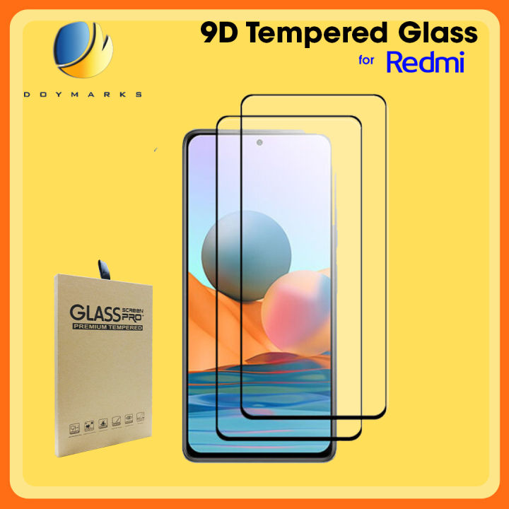 Redmi Note 12 11 10 Pro Plus + 4G 5G Tempered Glass 9D Full Cover Clear ...