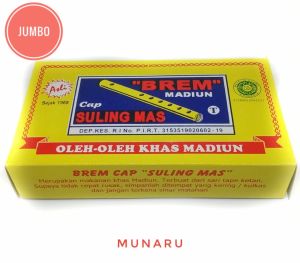 Brem Suling Mas Asli Khas Madiun JUMBO Rasa Original