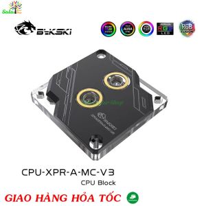 Block Tản Nhiệt Nước Custom Bykski CPU-XPR-A-MC-V3 Support CPU Intel 1700/1200/115x/2011/2066