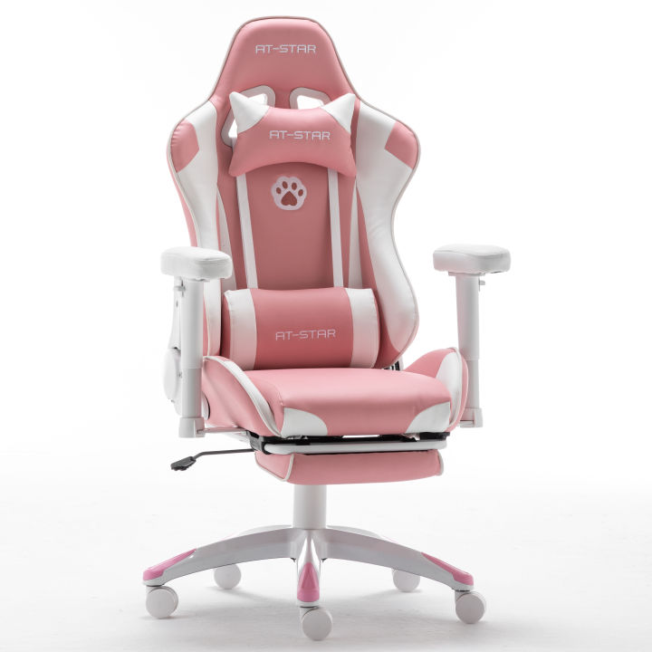 Gaming Chair Home Office Chair Pink Gaming Chair for Girls 2 Years