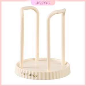 Jozoo Paper Cup Holder Dispenser Multifunctional Desktop Coffee Cup Storage Plastic Rack