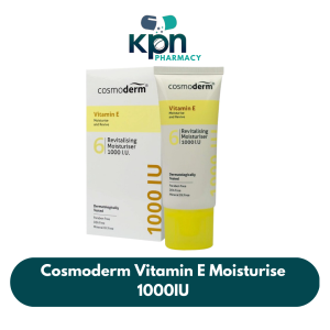 Cosmoderm Vitamin E Cream 1000 IU (50ml) Krim Vitamin E (EXP DATE: 2027)