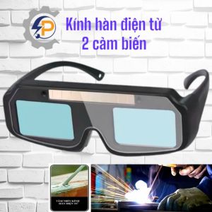 Kính hàn điện tử kính hàn cao cấp HAI CẢM BIẾN TỰ ĐỘNG