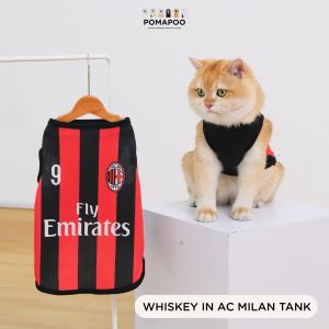 Club Foot Ball Tank - Baju Kucing dan Baju Anjing POMAPOO Premium Berkualitas