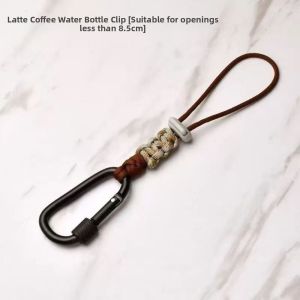 NALANILI Di động Dây đeo chìa khóa bằng dây dù Đa chức năng 10/23cm Dây treo chai nước  Sáng tạo Khóa treo nhanh EDC
