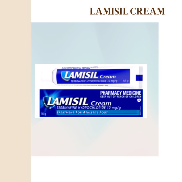 Lamisil Antifungal Ointment Cream for athletes herbal foot care, jock
