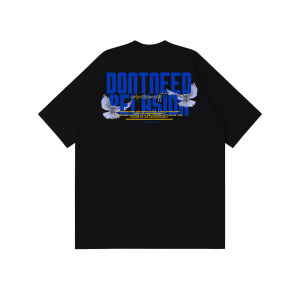 Kaos Oversized Dont Need Relasion Casual Series