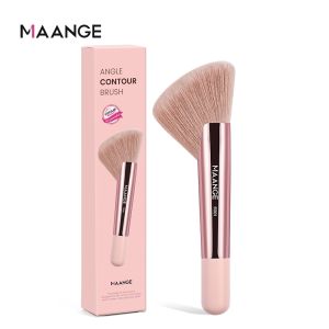 MAANGEpinkiedition Brushes Make Up Set Blush Brush Angled Shadow Brush Cone concealer Brush Kuas Profesional Berkualitas Tinggi 55071