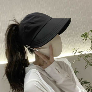 SG Summer Sun Hat Ponytail Bucket Hat Cover Face Sunscreen Sun Hat Bucket Sun Hats Quick Drying Sun/Bucket Hat