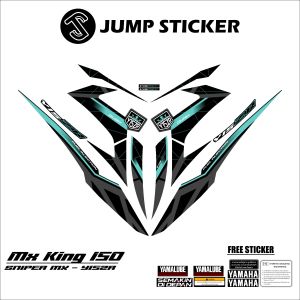 Stiker striping mx king 150 grafis variasi 001