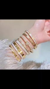 Vòng tay thép titan không phai màu thiết kế độc đáo theo phong cách tối giản bán chạy xuyên biên giới thời trang sang trọng nhẹ nhàng đa năng INSCGK