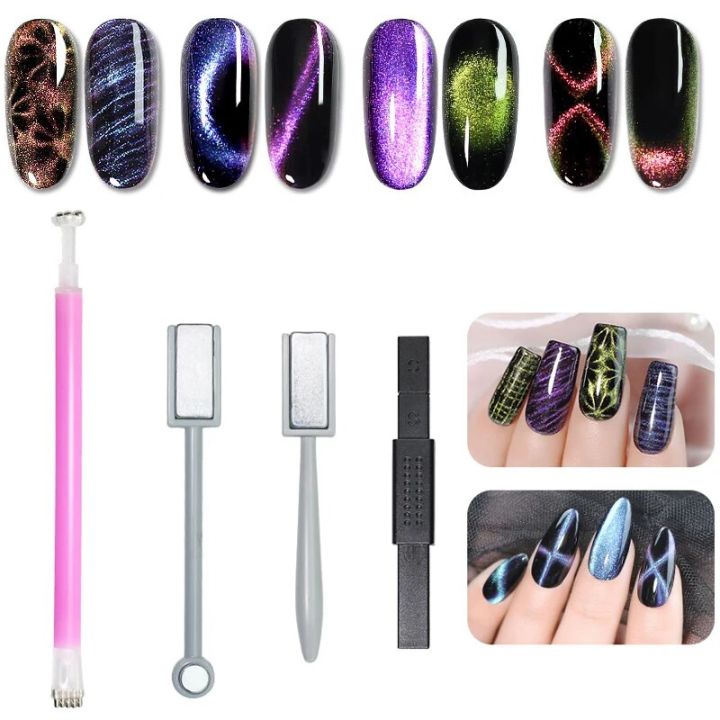 Cat Eye Dedicated Stick For Manicure Tool Nails Design Double