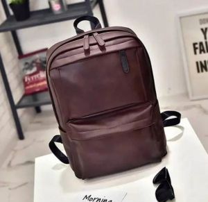 Tas ransel pria dewasa Tas sekolah smp laki laki 2025 Ransel pria bahan kulit sintetis