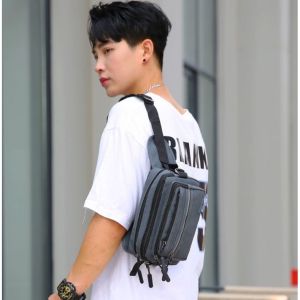 Crossbody Sling Bag Chest Pouch Waist Shoulder Waterproof